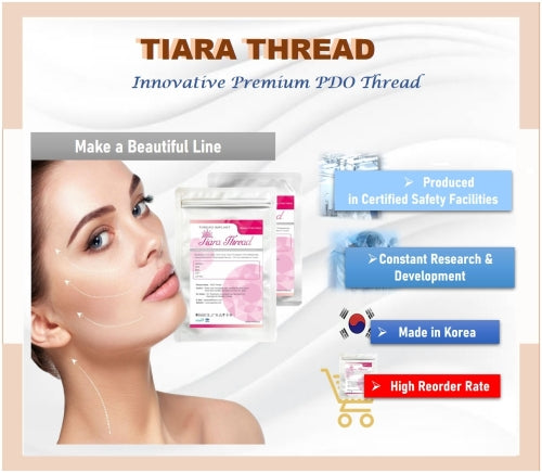 TIARA PDO Thread - 360R Bidirection Cog / Sharp Needle (100pcs)