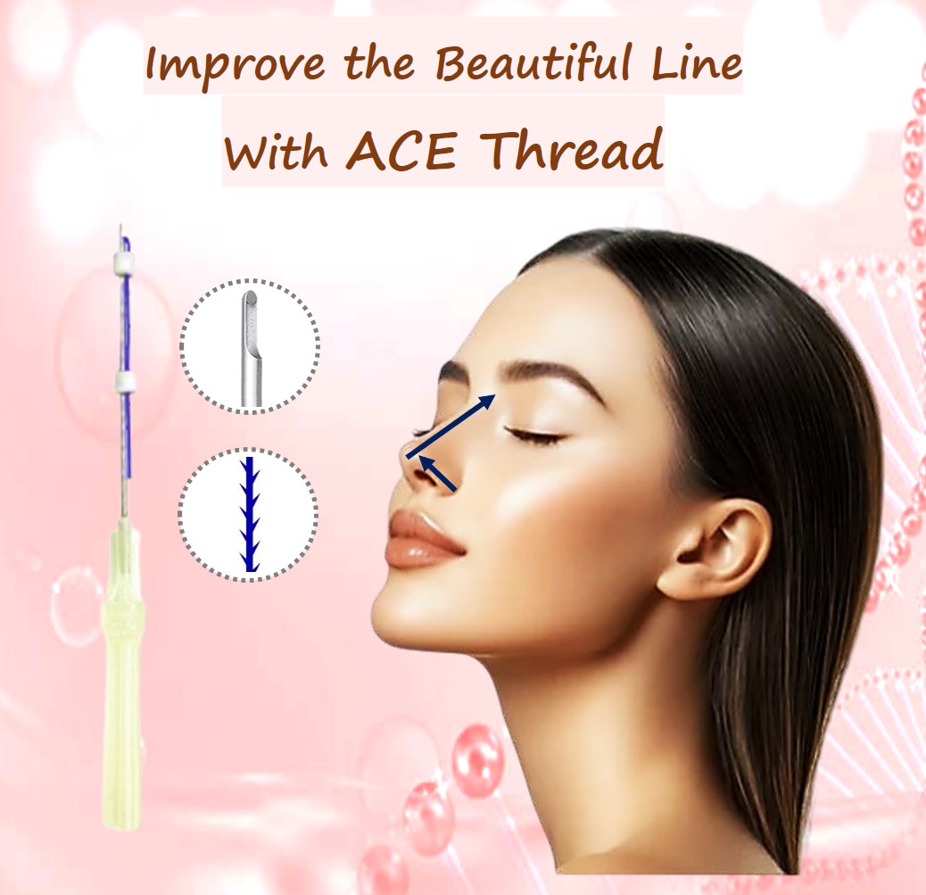 Nose Care - ACE PDO Thread-360R Bidirection Cog/L-Type Blunt Needle (200pcs)