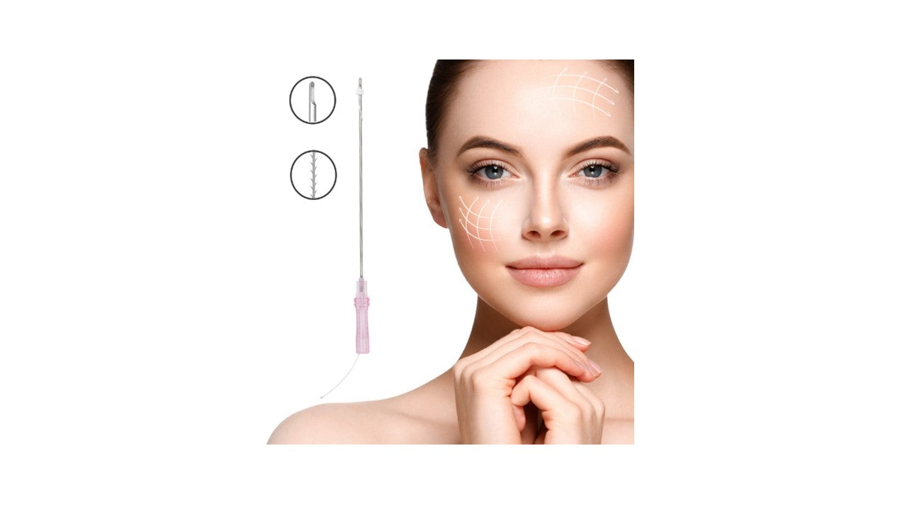 PCL ACE thread - 360R Bidirection Cog Cannula L type(20pcs)